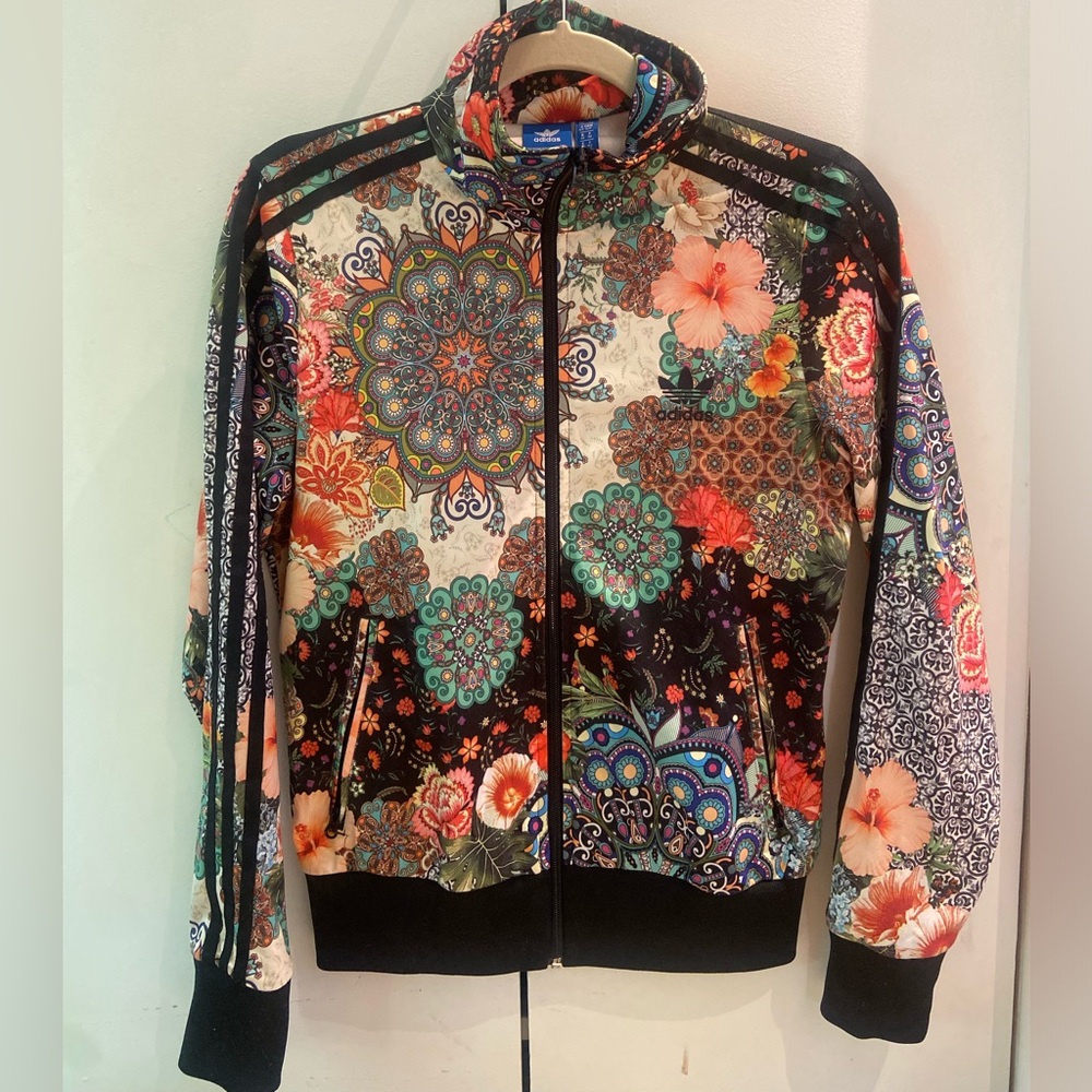 Adidas x Farm Rio Jardim Agharta Printed Track Jacket